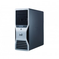 Workstation Dell T5500, Intel Xeon Hexa Core E5645 2.40-2.67GHz, 12GB DDR3, 500GB SATA, GeForce GT 605 1GB, DVD-RW