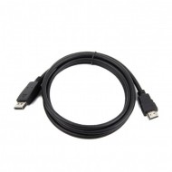 Cablu de la Display Port (DP) tata catre HDMI tata, negru, 1.8m