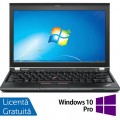 Laptop Refurbished LENOVO ThinkPad x230, Intel Core i5-3320M 2.60GHz, 8GB DDR3, 120GB SSD, 12.5 Inch, Webcam + Windows 10 Pro
